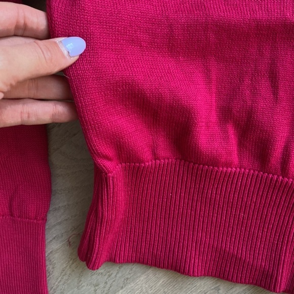 ARITZIA BABATON Cropped Merino Wool Sweater - Size XS - Picture 2 of 6